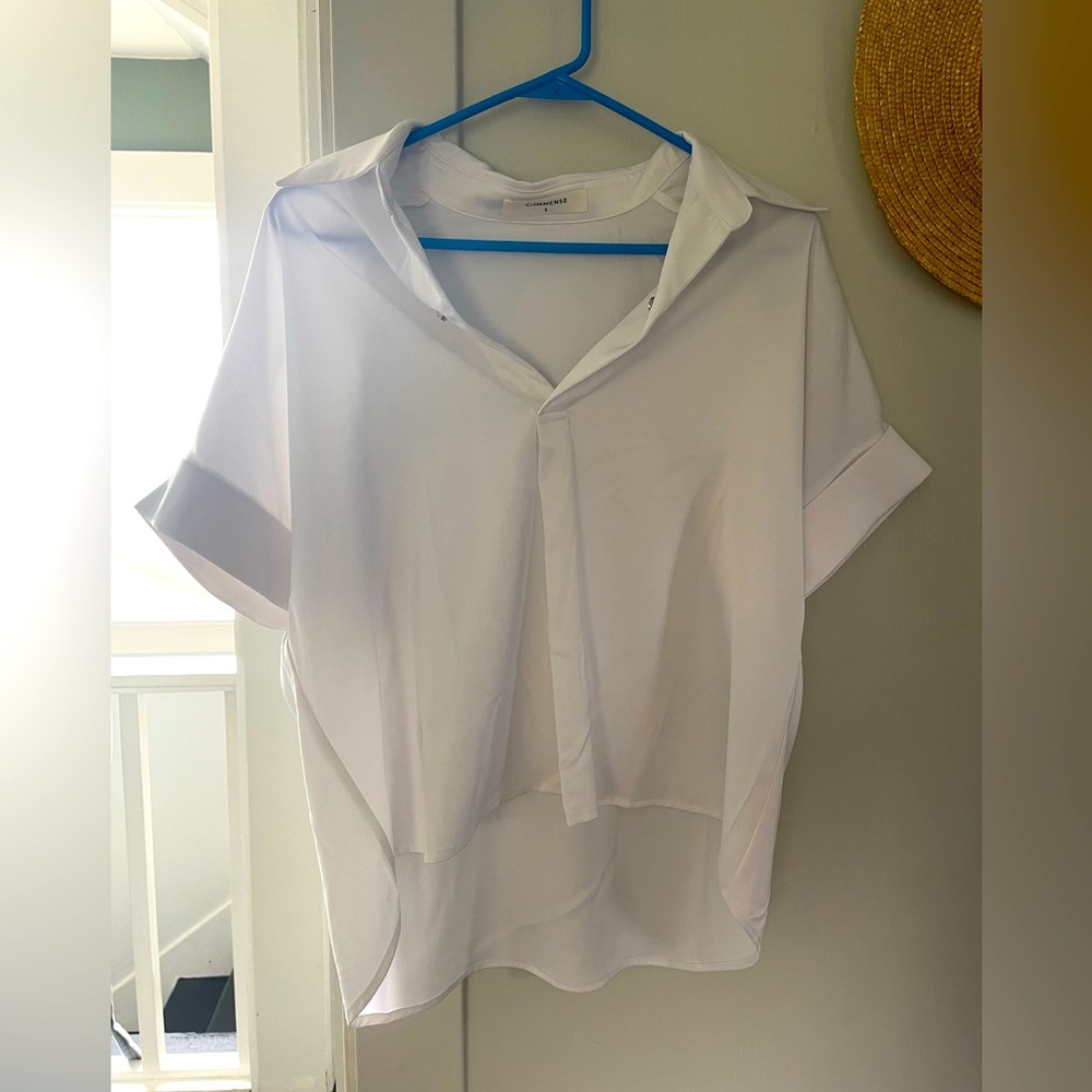 Commense V-neck Collared shirt